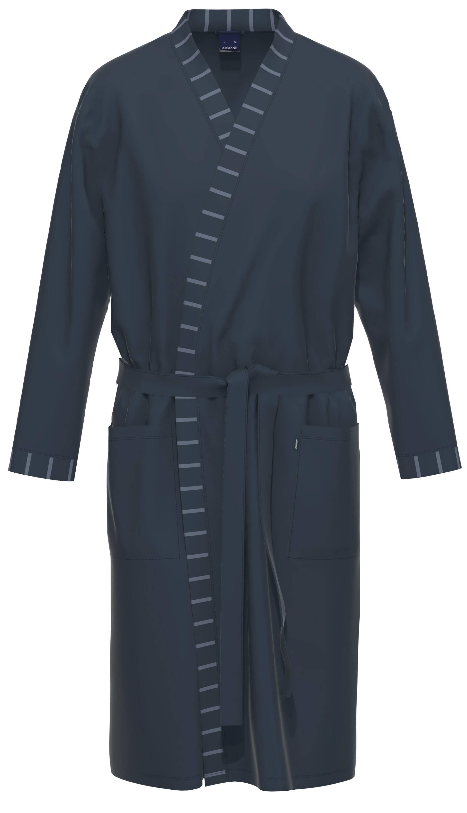 AMMANN - Org Morgenmantel nightblue - Gr. - 50 von AMMANN