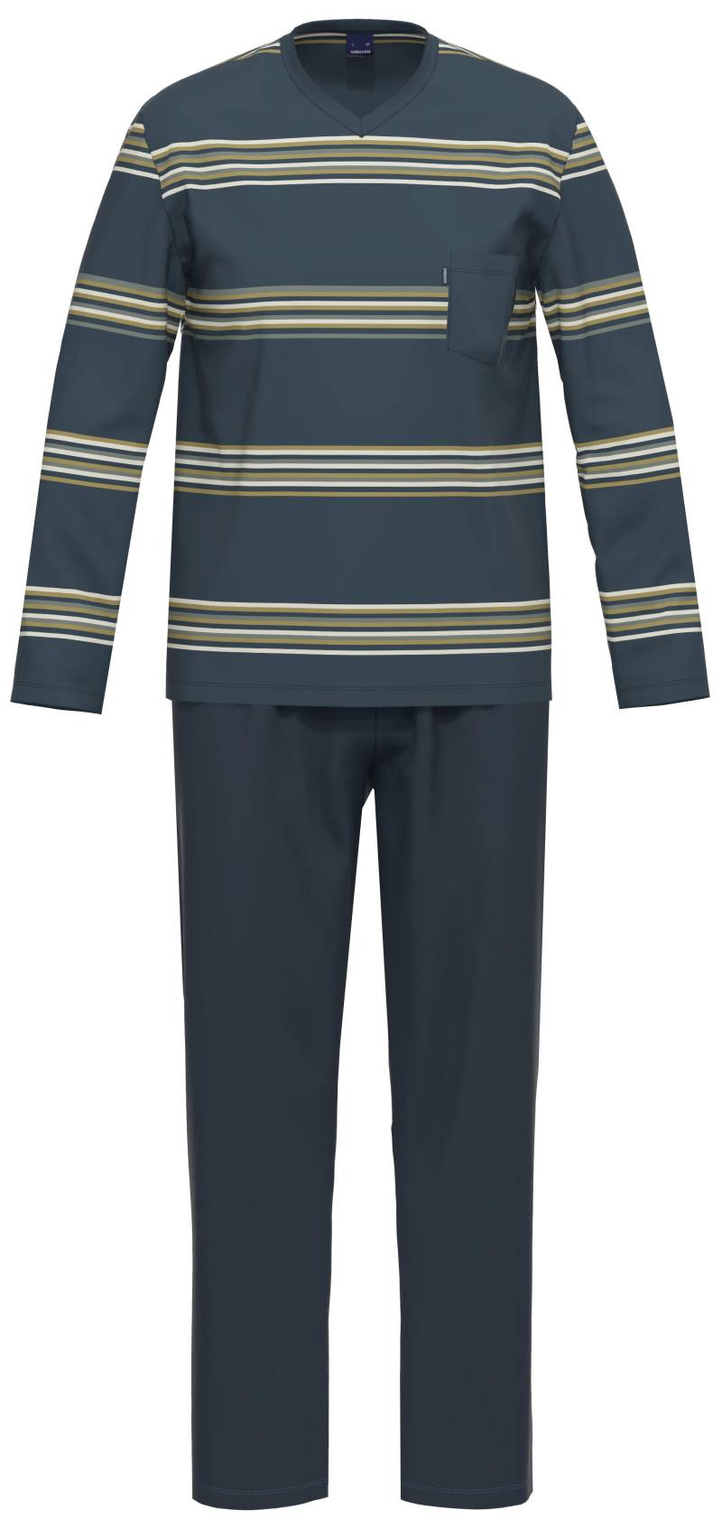 AMMANN - Org Sapporo SA lang V Hals dunkelblau - Gr. - 52 von AMMANN