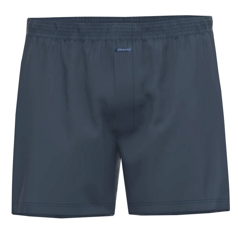 AMMANN - Org Single Jersey Boxer Short nightblue - Gr. - 6 von AMMANN