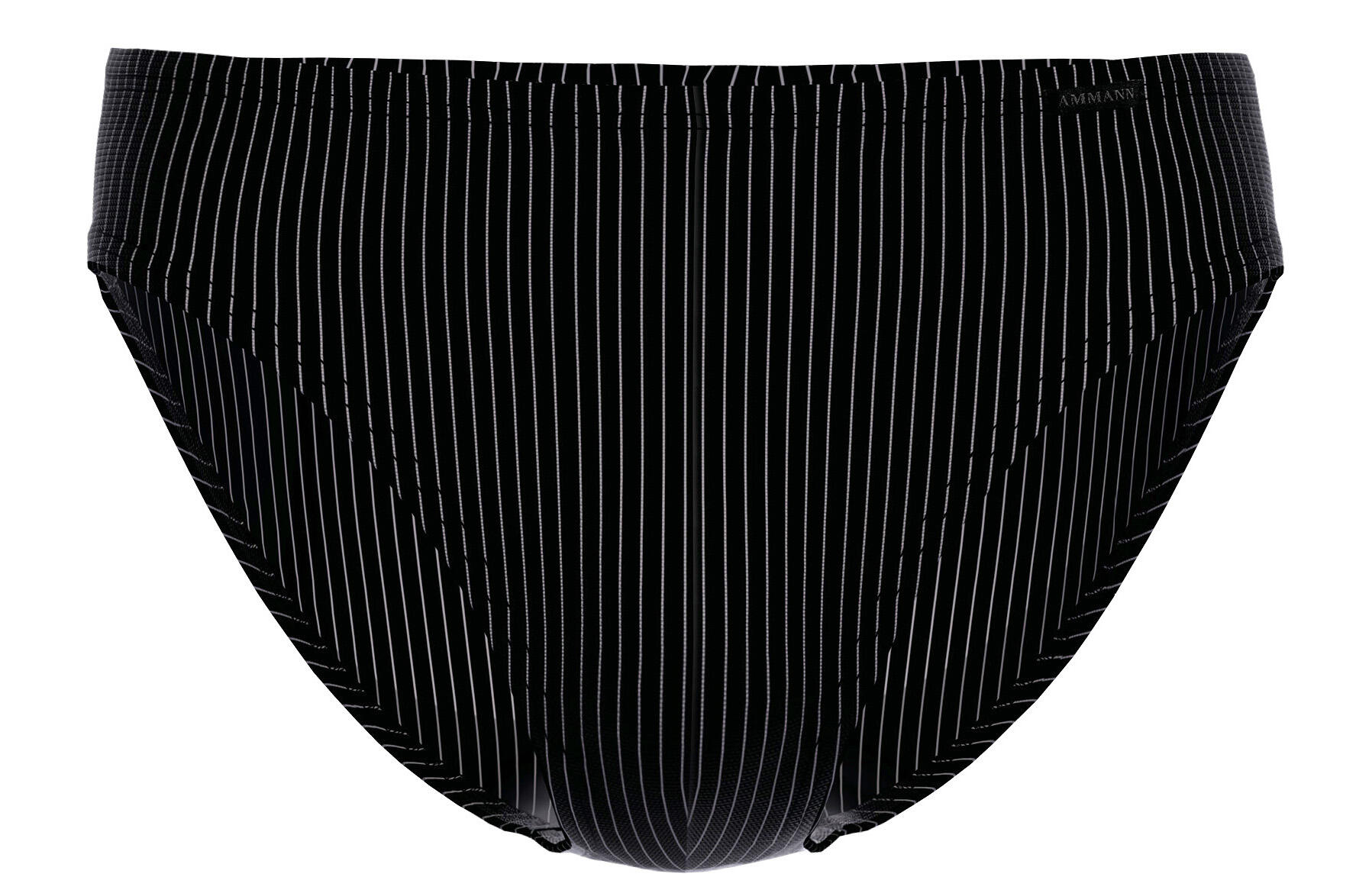 AMMANN - Org Smart & Stripes Mini Slip schwarz - Gr. - 5 von AMMANN