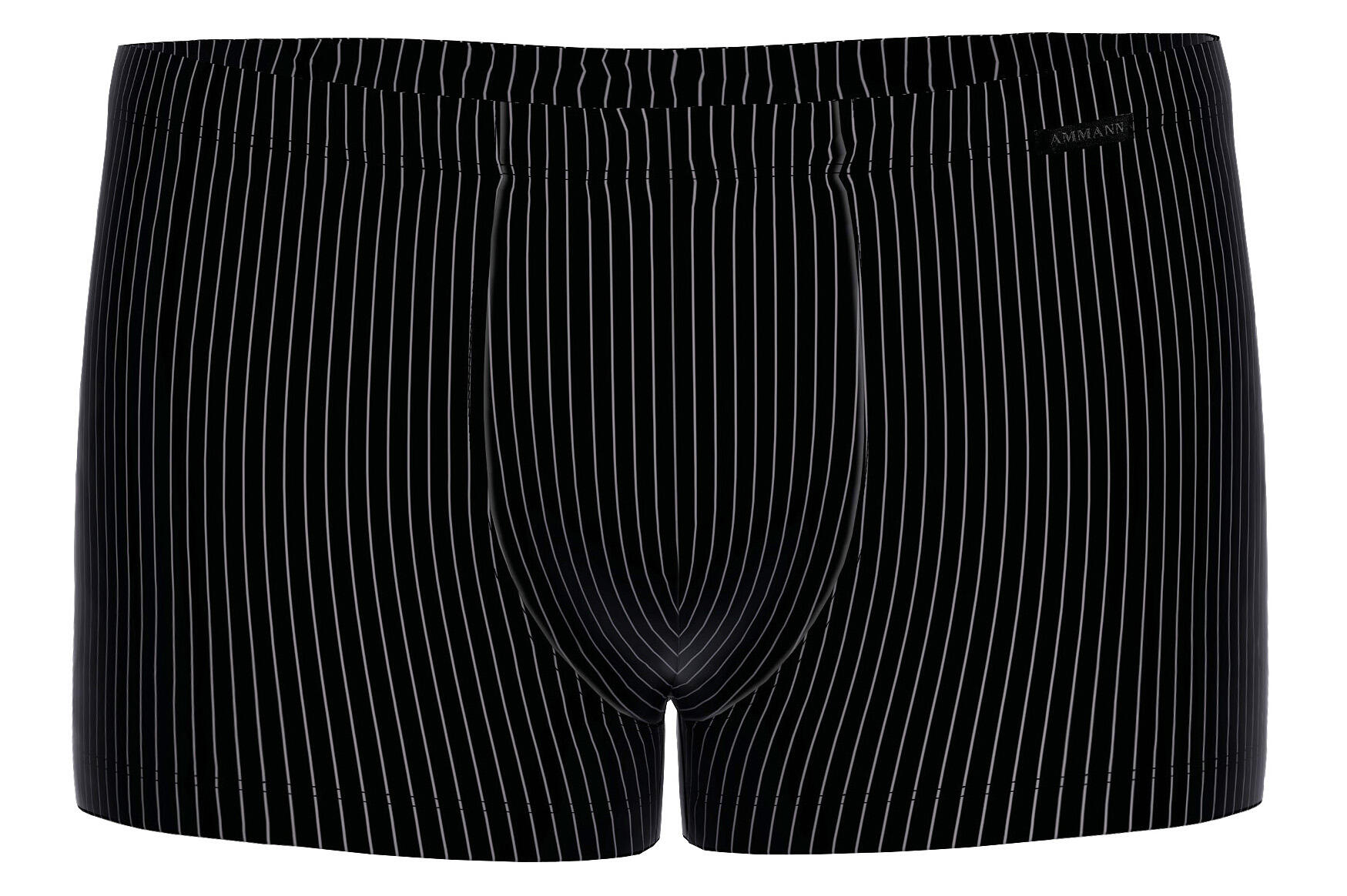 AMMANN - Org Smart & Stripes Retro Short schwarz - Gr. - 8 von AMMANN
