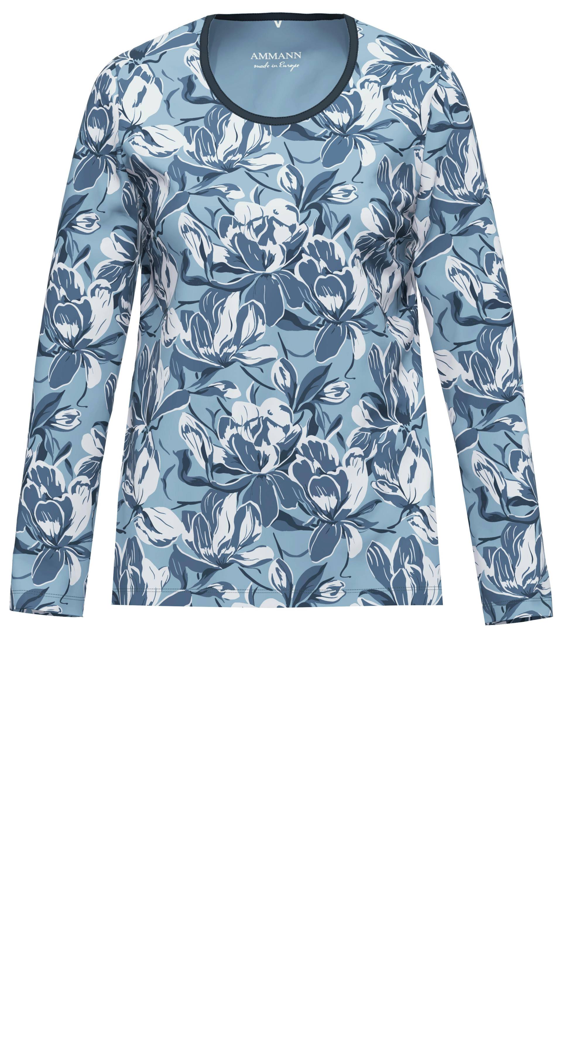AMMANN - Yoko Shirt 1/1 Arm WM lavender blue - Gr. - 36 von AMMANN