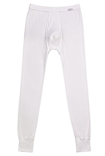 Herren Unterhose lang mit Eingriff Doppelripp weiﾟ 5 von Ammann