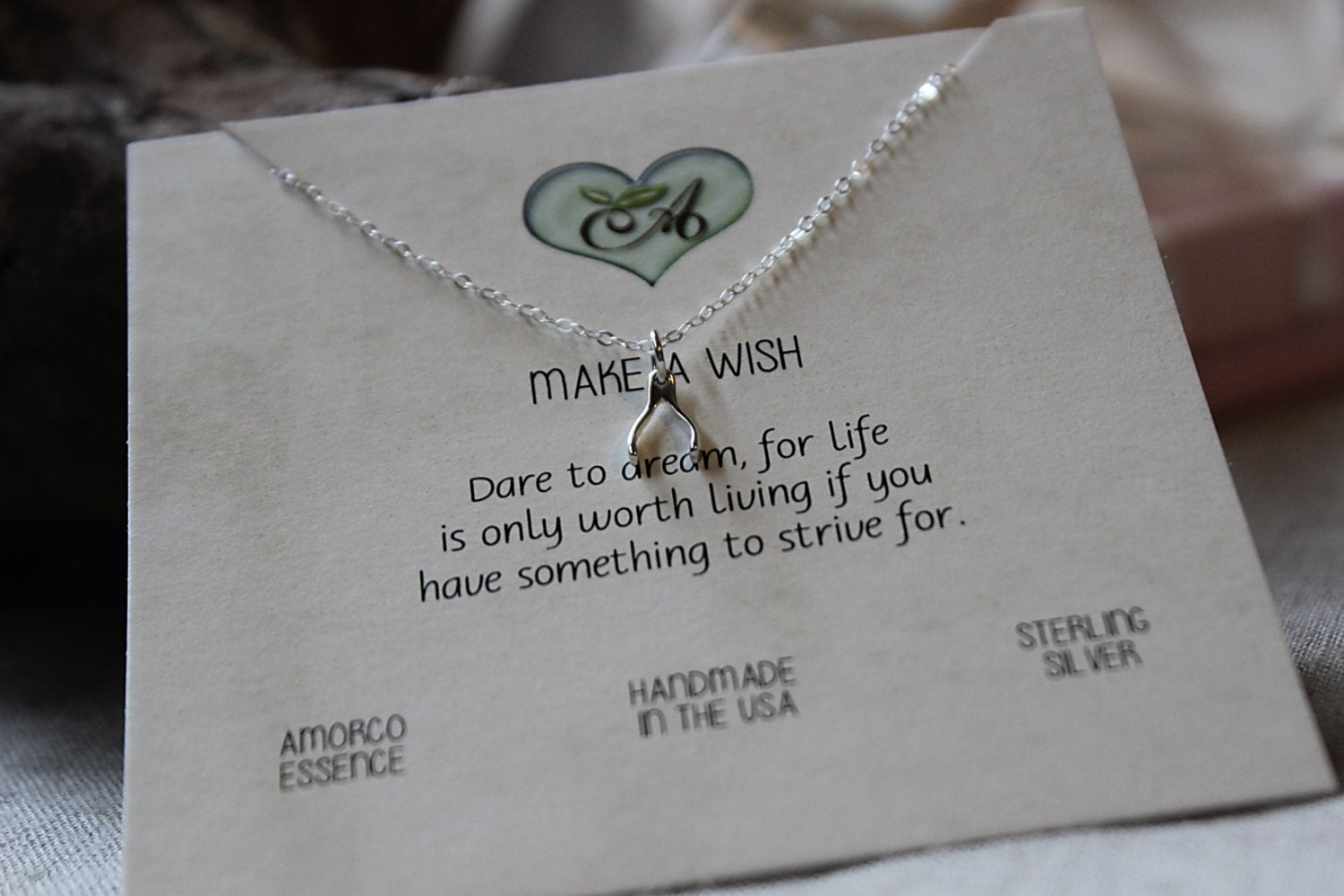 Make A Wish Halskette, Geschenk, Beste Freunde, Schwestern, Mama Make A Wish Halskette, Geschenk, Beste Freunde, Schwestern, Mama von AMORco