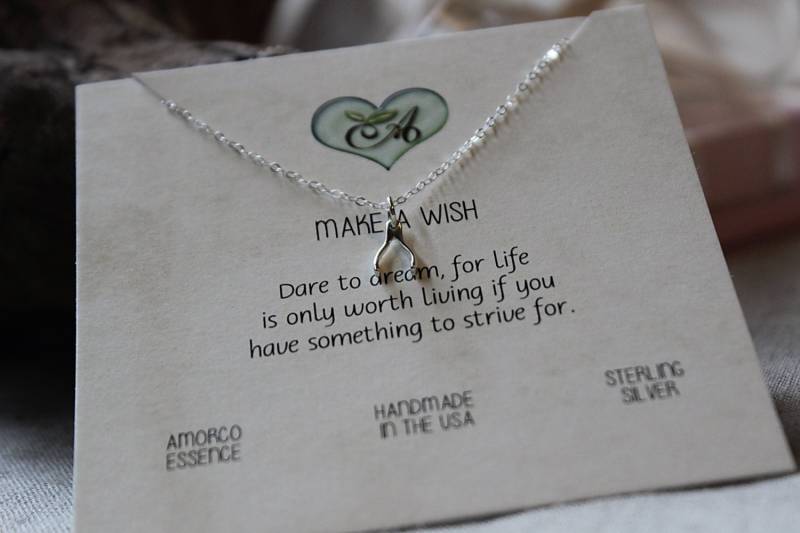 Make A Wish Halskette, Geschenk, Beste Freunde, Schwestern, Mama von AMORco