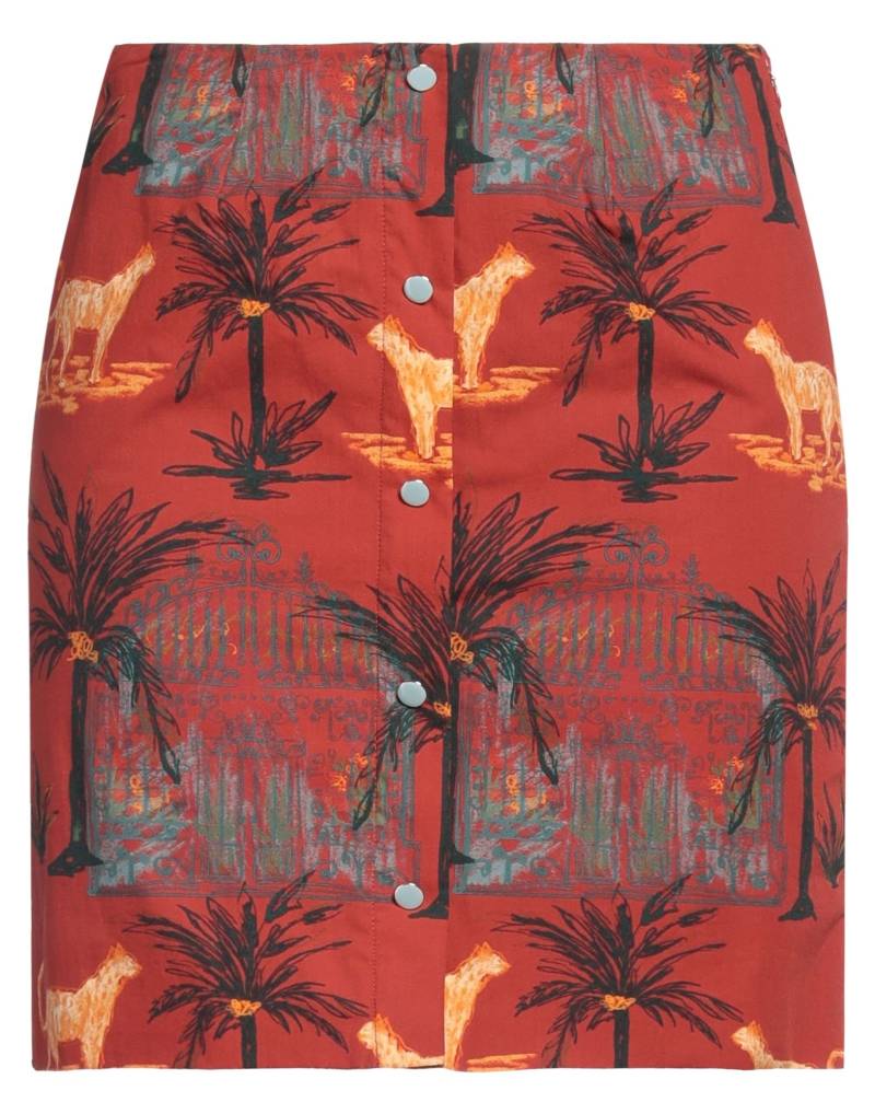 AMOTEA Minirock Damen Ziegelrot von AMOTEA