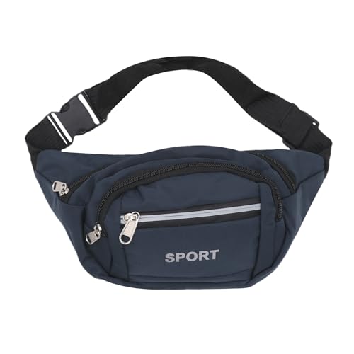 Gürteltasche für Herren, Sport, Crossbody, Gürteltasche, Wandern, Laufen, Wandern, Radfahren, Reisen, Blau Gürteltasche für Herren, Sport, Crossbody, Gürteltasche, Wandern, Laufen, Wandern, Radfahren, Reisen, Blau von AMPOSSTO