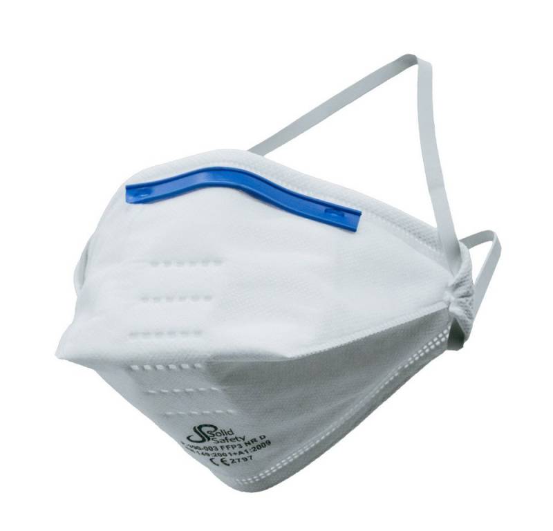 AMPri Filtrierende Halbmasken FFP3 Atemschutzmaske FFP3 ohne Ventil von AMPri