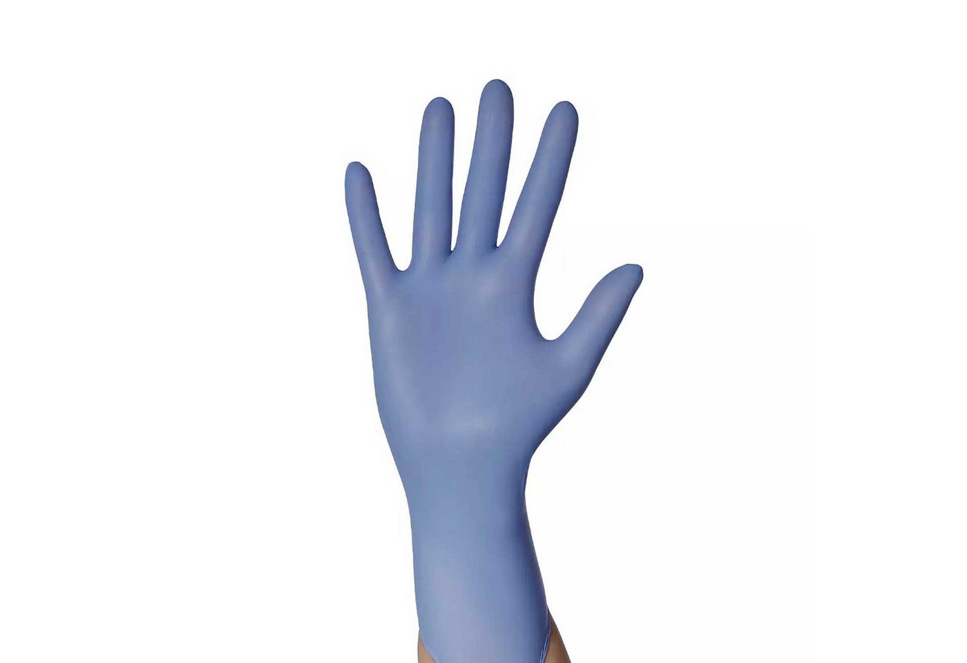 AMPri Nitril-Handschuhe Blue Basic Plus Nitril Untersuchungshandschuh blau - XL von AMPri