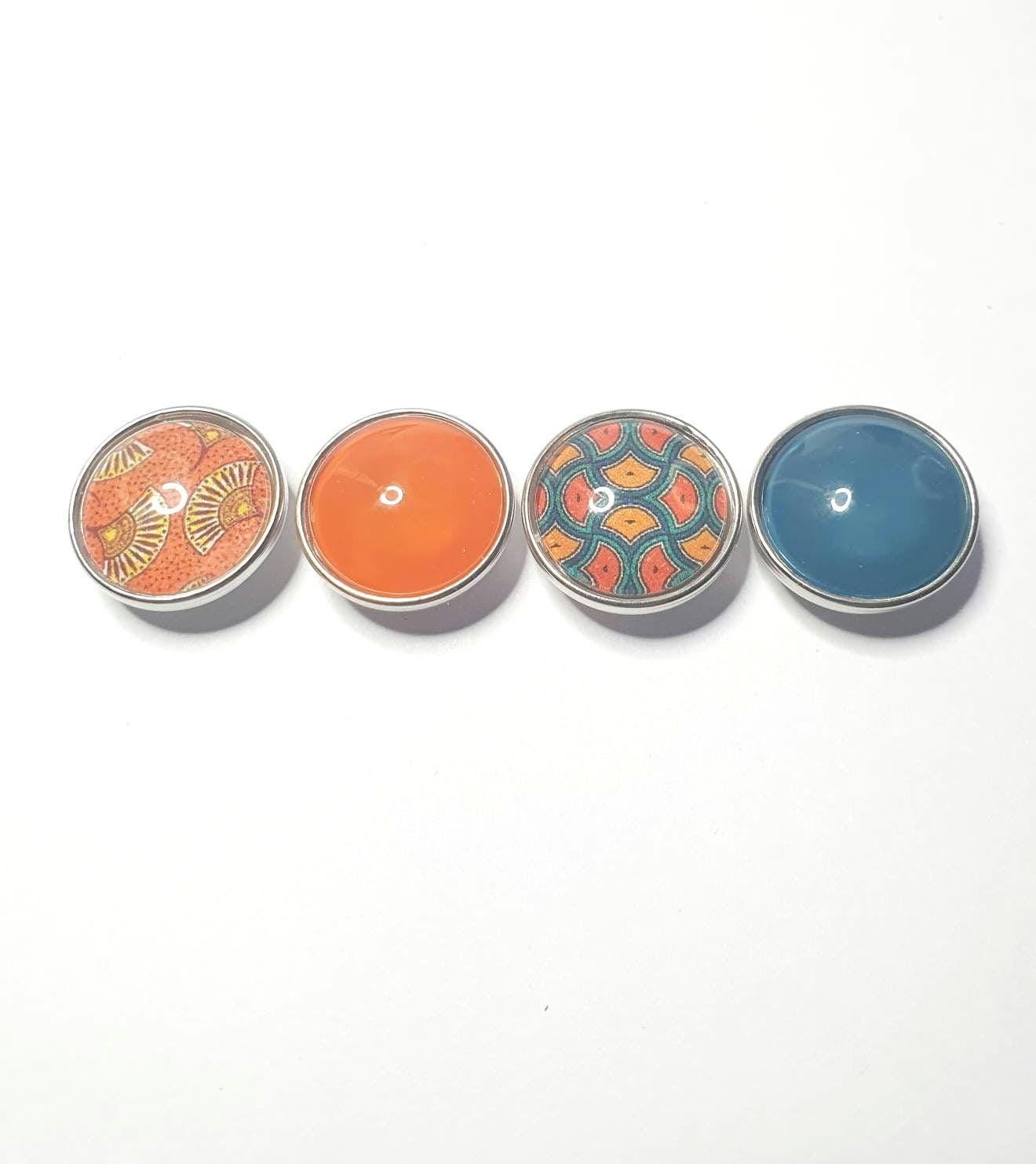 Snap 18mm Druckknopf Ihrer Wahl Mit Blumen Oder Schlicht Snap 18mm Druckknopf Ihrer Wahl Mit Blumen Oder Schlicht von AMRCreas