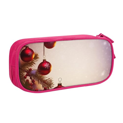 AMREWQYL Bedrucktes Federmäppchen mit Aufschrift "Merry Christmas" von AMREWQYL