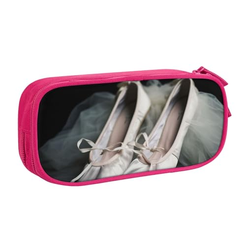 AMREWQYL Federmäppchen mit Ballettschuh-Motiv von AMREWQYL