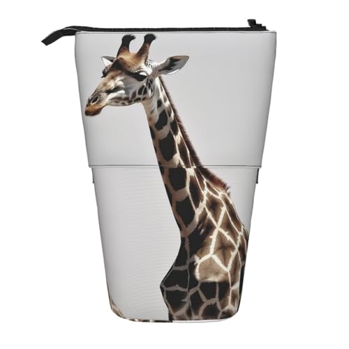 AMREWQYL Griaffe bedruckte Teleskop-Aufbewahrungstasche für Bleistifte von AMREWQYL