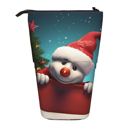 AMREWQYL Lustige, bedruckte Teleskop-Aufbewahrungstasche für Bleistifte von AMREWQYL