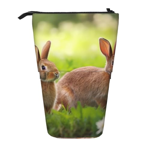 AMREWQYL Lustige Teleskop-Aufbewahrungstasche mit Hasenmotiv von AMREWQYL