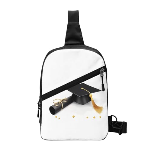 AMREWQYL Messenger-Tasche mit Aufdruck "Graduation Congratulations" von AMREWQYL