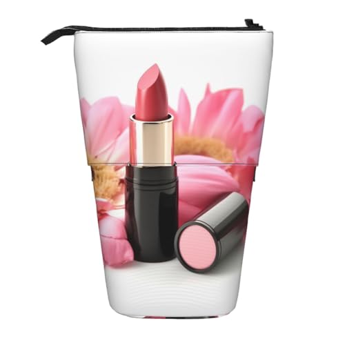 AMREWQYL Petal Kosmetiktasche für Bleistifte, Teleskop-Aufbewahrungstasche von AMREWQYL