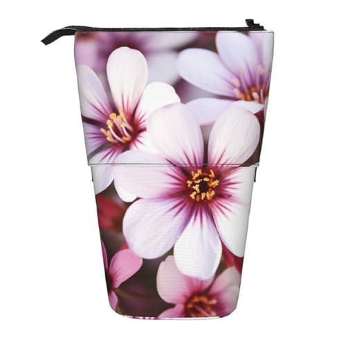 AMREWQYL Teleskop-Aufbewahrungstasche mit Blüten-Motiv von AMREWQYL