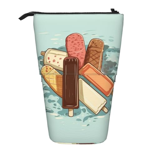 AMREWQYL Teleskop-Aufbewahrungstasche mit Eiscreme-Bar-Aufdruck von AMREWQYL
