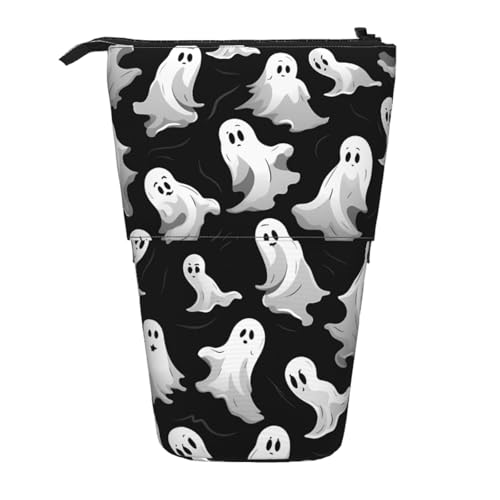 AMREWQYL Teleskop-Aufbewahrungstasche mit Halloween-Gothic-Aufdruck von AMREWQYL