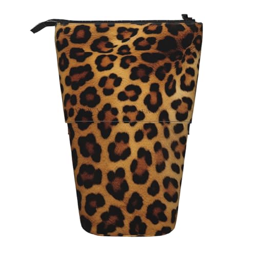 AMREWQYL Teleskop-Aufbewahrungstasche mit Leopardenfell-Motiv von AMREWQYL