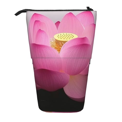 AMREWQYL Teleskop-Aufbewahrungstasche mit Lotusblumen-Motiv von AMREWQYL