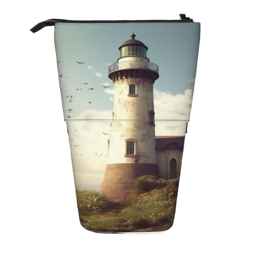 AMREWQYL Teleskop-Aufbewahrungstasche mit Motiv "Old Lighthouse" von AMREWQYL
