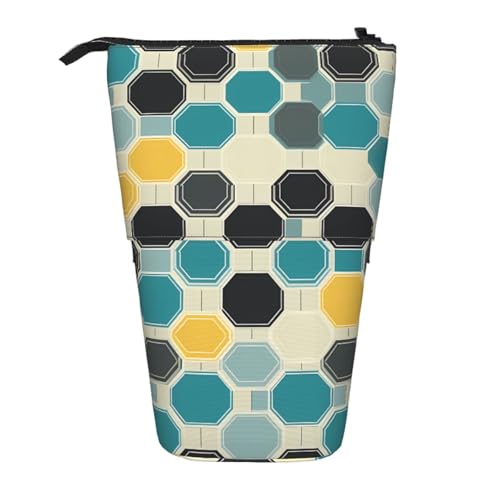 AMREWQYL Teleskop-Aufbewahrungstasche mit achteckigem Aufdruck von AMREWQYL