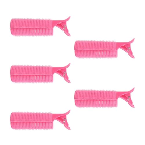 AMSLSIU Frauen Haarwurzel Clip Volumizing Fluffy Styling Curling Pony Rollen Tragbare Haushaltswaschbare Haarnadeln Klammern Make-up, 5STK von AMSLSIU