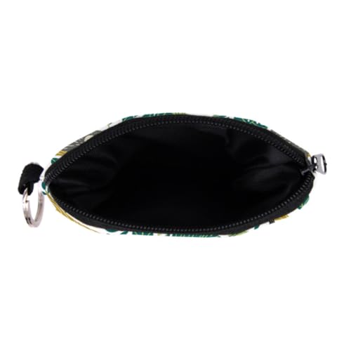 AMSLSIU Geldbörse Kartenaufbewahrung mit Reißverschluss wasserdichte Münztasche Einzigartige Beutel Faultier Drucke Kleine Geldbörsen Geldbörsen von AMSLSIU