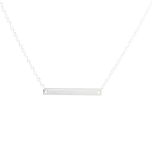 AMSLSIU Halsketten Ketten, elegant, verstellbar, universell, einfacher Stil, Gold Silber Halskette, Valentinstag für Teenager Mädchen, Silber- AMSLSIU Halsketten Ketten, elegant, verstellbar, universell, einfacher Stil, Gold Silber Halskette, Valentinstag für Teenager Mädchen, Silber- von AMSLSIU