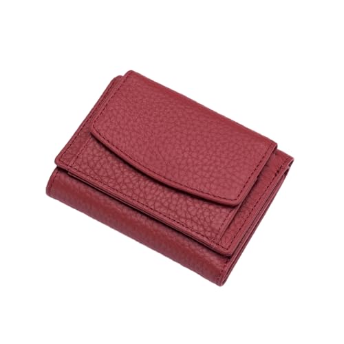 AMSLSIU Modische Damen Geldbörse als Geschenk. Unbegrenzte Farboptionen in vielen Farben erhältlich. Damen Geldbörsen, Weinrot von AMSLSIU