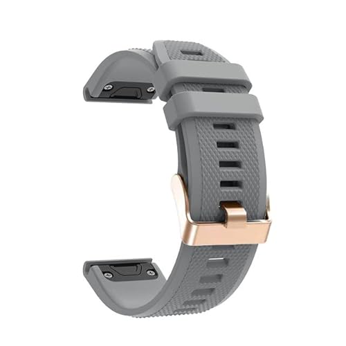 AMSOH 20 22 26 mm Smartwatch für Garmin Fenix 6X 6 Pro GPS 5X 5 Plus S60 945 Uhr, Schnellverschluss, Silikon-Armband, 20 mm, Achat von AMSOH
