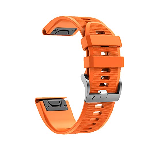 AMSOH Smartwatch-Herrenarmband für Garmin Fenix 5X 6X Pro 3 3HR Quatix 5 Armband Forerunner 935 945 S60 Mk1 Quick Cover Armband, For Fenix 5X Plus 6X Pro, Achat von AMSOH