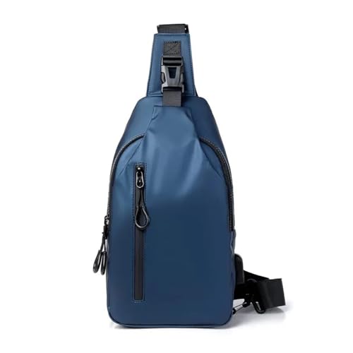 AMSOH Umhängetasche, modisch, große Kapazität, wasserdicht, leicht, Freizeit, weich, bequem, Crossbody-Tasche, blau, Einheitsgröße AMSOH Umhängetasche, modisch, große Kapazität, wasserdicht, leicht, Freizeit, weich, bequem, Crossbody-Tasche, blau, Einheitsgröße von AMSOH