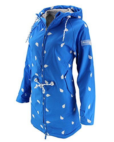 AMUNDSENS FJELL Softshell-Mantel Birka Blue Größe 40 von AMUNDSENS FJELL