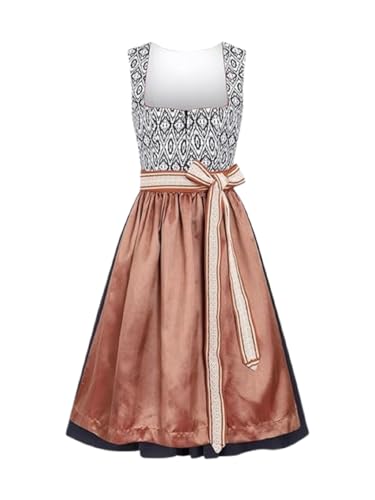 AMUSELIEBE Dirndl Damen Midi Schwarz Gerader Ausschnitt Dirndlkleid für Oktoberfest Festliche Anlässe - 38 AMUSELIEBE Dirndl Damen Midi Schwarz Gerader Ausschnitt Dirndlkleid für Oktoberfest Festliche Anlässe - 38 von AMUSELIEBE