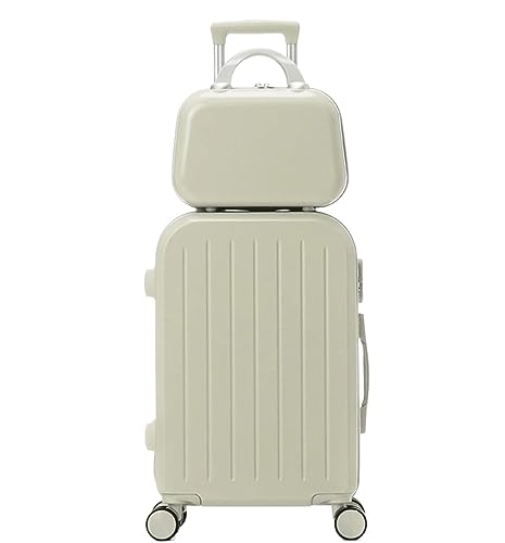 AMYSTY Koffer Trolley Reisekoffer Handgepäck Gepäck-Hartschalenkoffer, Leichtes Passwort-Gepäck, Rollkoffer Für Herren Und Damen Rollkoffer (Color : D, Size : 20inch) von AMYSTY