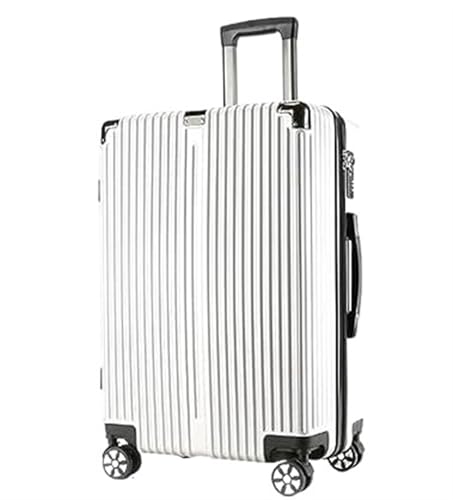 AMYSTY Koffer Trolley Reisekoffer Handgepäck Handgepäck-Koffer Mit Großem Fassungsvermögen Und Zahlenschloss Für Männer Und Frauen Rollkoffer (Color : C, Size : 20in) von AMYSTY