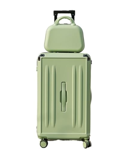 Koffer Trolley Reisekoffer Handgepäck Gepäcksets, 2-teilig, Langlebige Gepäcksets, Handgepäck-Kofferset Für Damen Und Herren Rollkoffer (Color : A, Size : 22in) von AMYSTY