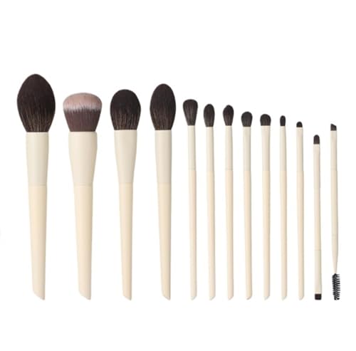 Pinselset Makeup Make-up-Pinsel-Set, 13-teilig, For Foundation, Blending, Rouge, Lidschatten Eyeshadow Pinsel von AMYSTY