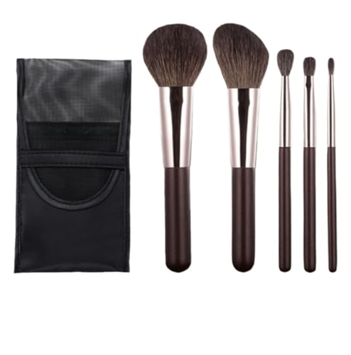 Pinselset Makeup Make-up-Pinsel-Set, 5-teilig, Geeignet For Verblenden Von Grundierungen, Rouge, Lidschatten Eyeshadow Pinsel von AMYSTY
