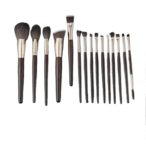 Pinselset Makeup Make-up Pinsel Set 15 Stück For Concealer Lidschatten Rouge Eyeshadow Pinsel(Black) von AMYSTY