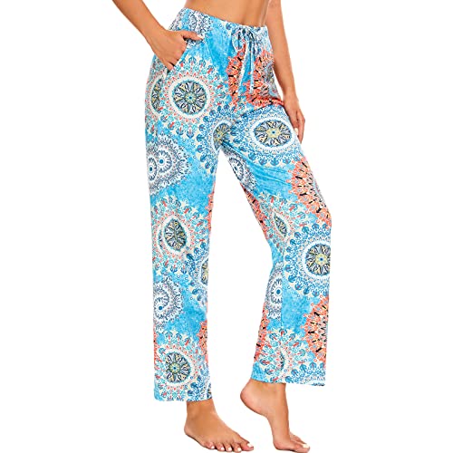 AMYTIS LINGERIE Damen Pyjamahose mit Taschen Loungehose Schlafanzughose Freizeithose Bequeme Weiche Schlafhose AMYTIS LINGERIE Damen Pyjamahose mit Taschen Loungehose Schlafanzughose Freizeithose Bequeme Weiche Schlafhose von AMYTIS LINGERIE
