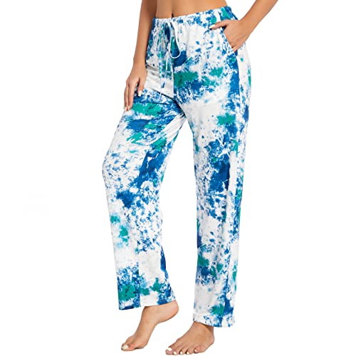 AMYTIS LINGERIE Damen Pyjamahose mit Taschen Loungehose Schlafanzughose Freizeithose Bequeme Weiche Schlafhose AMYTIS LINGERIE Damen Pyjamahose mit Taschen Loungehose Schlafanzughose Freizeithose Bequeme Weiche Schlafhose von AMYTIS LINGERIE