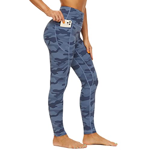 AMYTIS Sport Leggings Damen mit Taschen High Waist Yogahose Sporthose Lang Blickdicht Leggins Fitness Sportleggins M Blau AMYTIS Sport Leggings Damen mit Taschen High Waist Yogahose Sporthose Lang Blickdicht Leggins Fitness Sportleggins M Blau von AMYTIS LINGERIE
