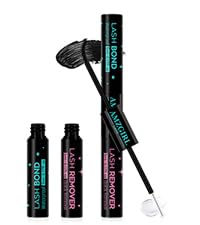 Wimpernkleber Bond and Remover 2 in 1 - Starker Kleber für Wimpern Extensions und sanfter Entferner ideal für Wimpernverlängerungen von AMZGIRL LASH