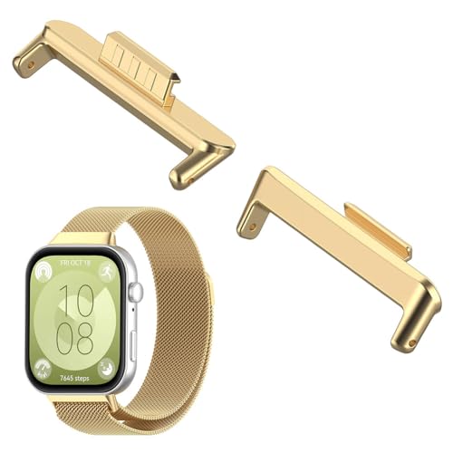 AMZLORD 1 Stück Uhrenarmband-Metallverbinder für (Hua-wei) Watch Fit 3 Smart Watch 20mm Armband Armbandverbinder Edelstahl Uhrenarmband Verbinder Adapter für (Hua-wei) Watch Fit 3 (nur 1) von AMZLORD