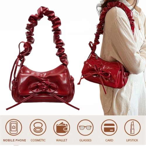 AMZLORD Elegante Umhängetaschen Crossbody -Taschen for tägliche Aktivitäten for Lady (Silber) von AMZLORD