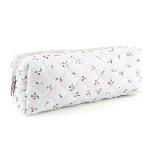 AMZLORD Gesteppte Makeup Tasche Makeup Organizer ästhetische Makeup Clutch große Kapazität tragbare Lippenstift Tasche Makeup Pinsel Tasche von AMZLORD